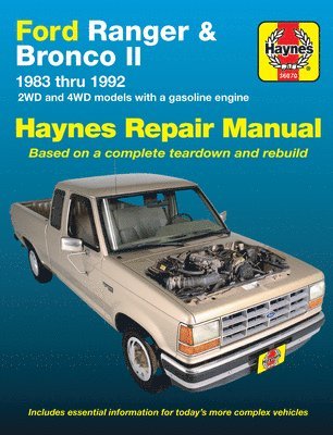 bokomslag Ford Ranger Pick-Ups & Bronco II 1983-92