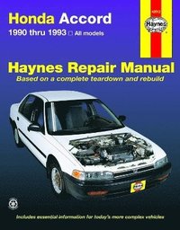 bokomslag Honda Accord (1990-1993) Haynes Repair Manual (USA)