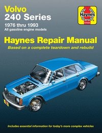 bokomslag Volvo 240 Series petrol (1976-1993) Haynes Repair Manual (USA)
