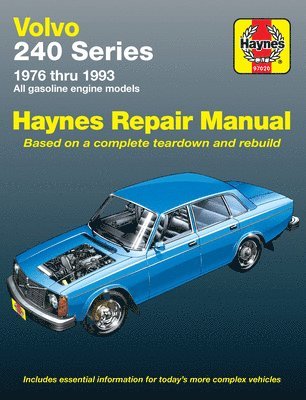 bokomslag Volvo 240 Series petrol (1976-1993) Haynes Repair Manual (USA)