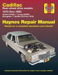 bokomslag Cadillac Rear Wheel Drive 1970-93