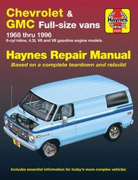 bokomslag Chevrolet & GMC full-size petrol vans (1968-1996) Haynes Repair Manual (USA)