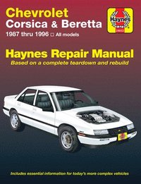 bokomslag Chevrolet Corsica & Beretta (1987-1996) Haynes Repair Manual (USA)