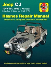 bokomslag Jeep Cj, Scrambler, Renegade, Laredo & Golden Eagle 1949-86