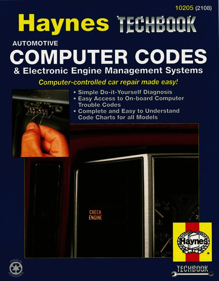 Haynes Publishing - Automotive Computer Codes & Electronic Engine Management Systems (81-95) Haynes Techbook (USA), Häftad