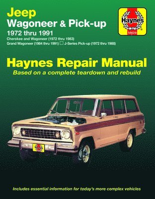 bokomslag Cherokee & Wagoneer 1972-83, Grand Wagoneer 1984-91 & J-Series Pick-Up 1972-88