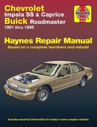 bokomslag Chevrolet Impala SS & Caprice & Buick Roadmaster (91 - 96)