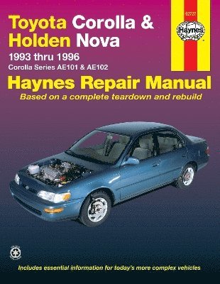 Toyota Corolla & Holden Nova (93 - 96) 1