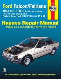 bokomslag Ford Falcon/Fairlane Australian Automotive Repair Manual: 1988 to 1993