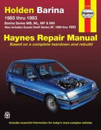 bokomslag Holden Barina Australian Automotive Repair Manual: 1985 to 1993