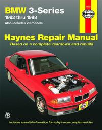 bokomslag BMW 3 Series (1992-1998) Haynes Repair Manual (USA)