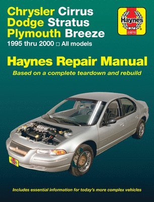 Chrysler Cirrus, Dodge Stratus & Plymouth Breeze (95 - 00) 1