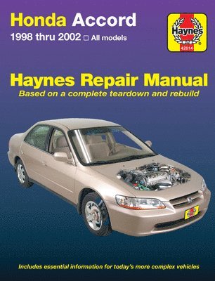 Honda Accord (1998-2002) Haynes Repair Manual (USA) 1