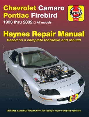 bokomslag Chevrolet Camaro & Pontiac Firebird (93 - 02)