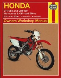 bokomslag Honda CRF250 & CRF450 (02 - 06)