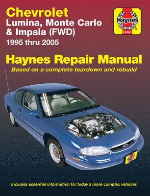 Chevrolet Lumina, Monte Carlo & Impala (FWD) (95 - 05) 1