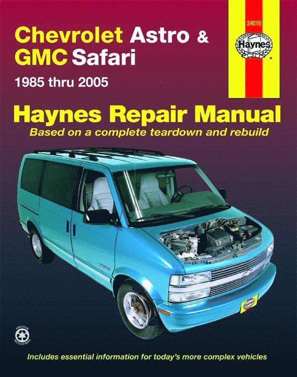 Chevrolet Astro and GMC Safari (1985-2005) Haynes Repair Manual (USA)