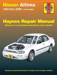bokomslag Nissan Altima 1993 Thru 2006 Haynes Repair Manual