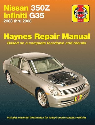 Nissan 350Z & Infiniti G35 (2003-2008) Haynes Repair Manual (USA) 1