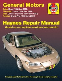 bokomslag General Motors Buick Regal, Chevrolet Lumina, Olds Cutlass Supreme, Pontiac Grand Prix, 1988-2007