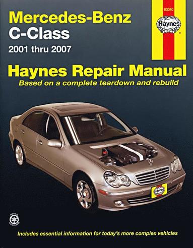 bokomslag Mercedes-Benz C-Class (2001-2007) Haynes Repair Manual (USA)