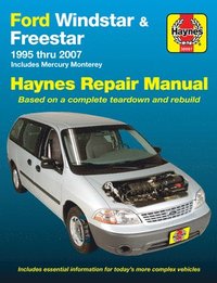 bokomslag Ford Windstar (1995-2003) & Freestar & Mercury Monterey (2004-2007) Haynes Repair Manual (USA)