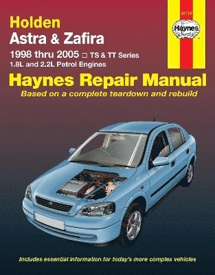 bokomslag Holden Astra & Zafira 1998 Thru 2005