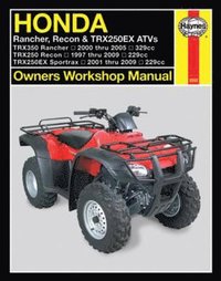 bokomslag Honda Rancher, Recon & TRX250EX ATVs (97 - 09)