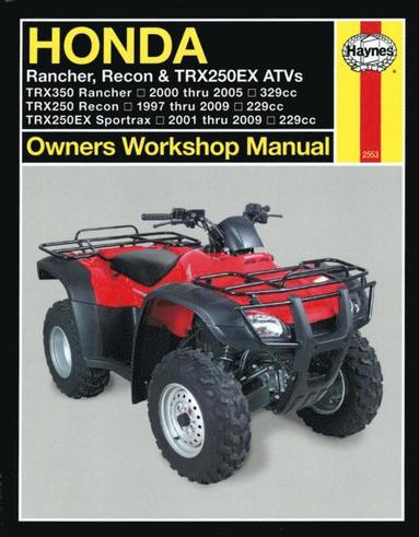 bokomslag Honda Rancher, Recon & TRX250EX ATVs (97 - 09)