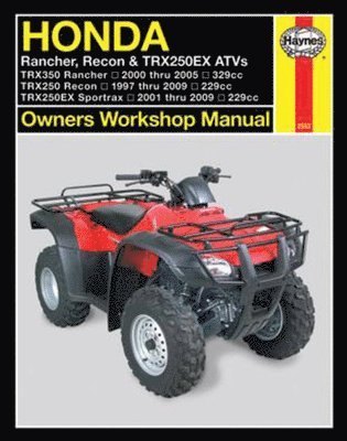Honda Rancher, Recon & TRX250EX ATVs (97 - 09) 1