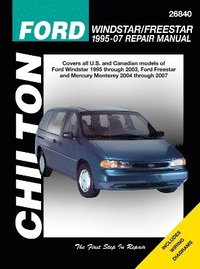 bokomslag Ford Windstar 95-07 (Chilton)