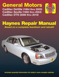 bokomslag Gm: Cadillac Deville 1994-05, Seville 1992-04 & Dts 2006-10