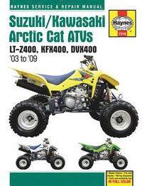 bokomslag Suzuki/Kawasaki Arctic Cat ATVs (03 - 09)