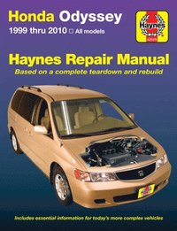 bokomslag Honda Odyssey (99-10) Haynes Repair Manual (USA)