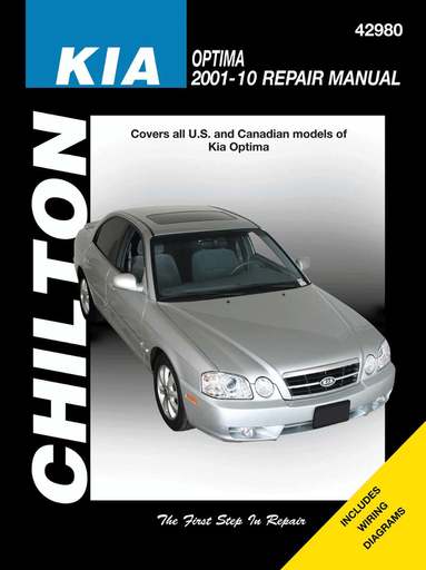 Haynes Publishing - Kia Optimia (Chilton), Häftad
