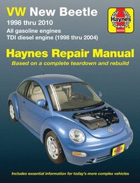 bokomslag Volkswagen VW New Beetle 1.8 & 2.0L petrol (1998-2010) & 1.9L TDI diesel (1998-2004) Haynes Repair Manual (USA)