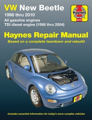 Volkswagen VW New Beetle 1.8 & 2.0L petrol (1998-2010) & 1.9L TDI diesel (1998-2004) Haynes Repair Manual (USA) 1