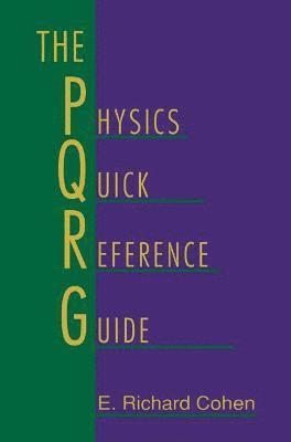 Richard Cohen - Physics Quick Reference Guide, Häftad