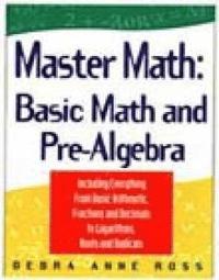 bokomslag Master Math: Basic Math and Pre-Algebra