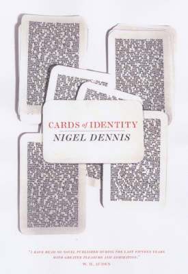 Nigel Forbes Dennis - Cards of Identity, Häftad