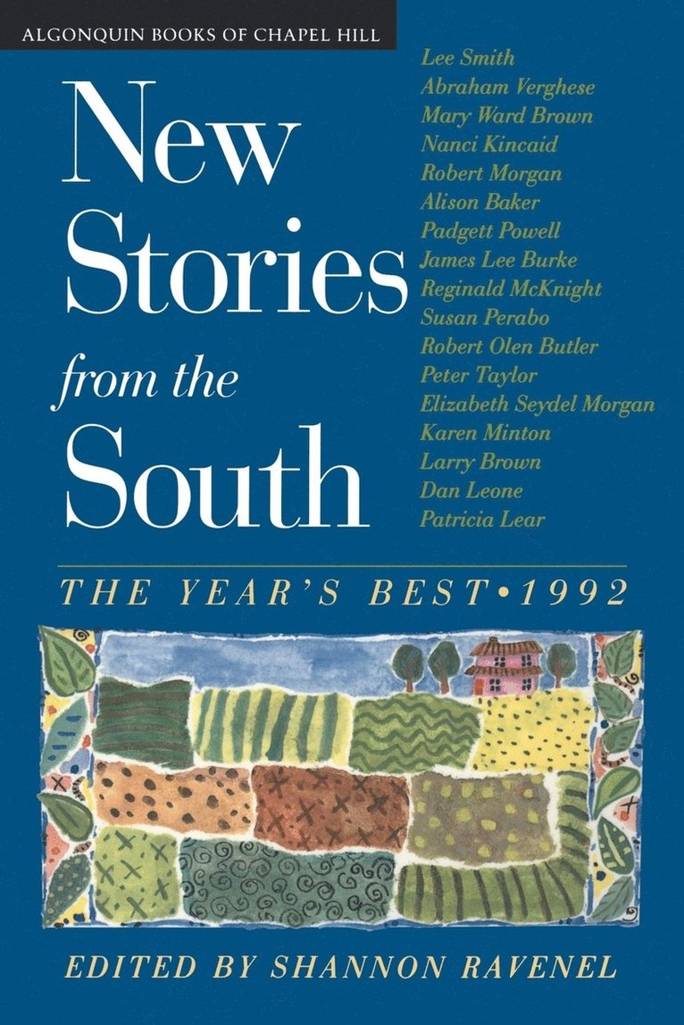 Shannon Ravenel - New Stories from the South 1992: The Year's Best, Häftad