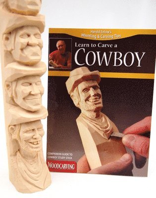 Carve a Cowboy Study Stick Kit 1