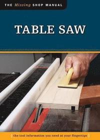 bokomslag Table Saw (Missing Shop Manual)