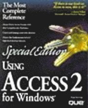 bokomslag Using Access 2.0 for Windows Special Edition