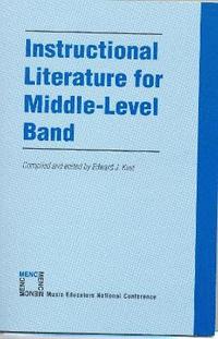 bokomslag Instructional Literature for Middle Level Band