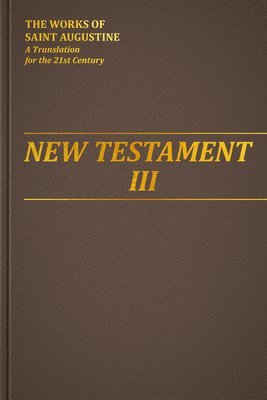 bokomslag New Testament III