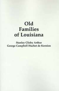 bokomslag Old Families of Louisiana
