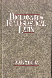 bokomslag Dictionary of Ecclesiastical Latin