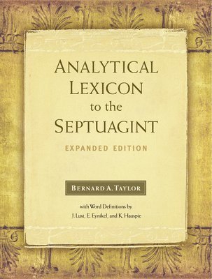Analytical Lexicon to the Septuagint 1