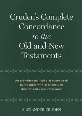 bokomslag Cruden's Complete Concordance